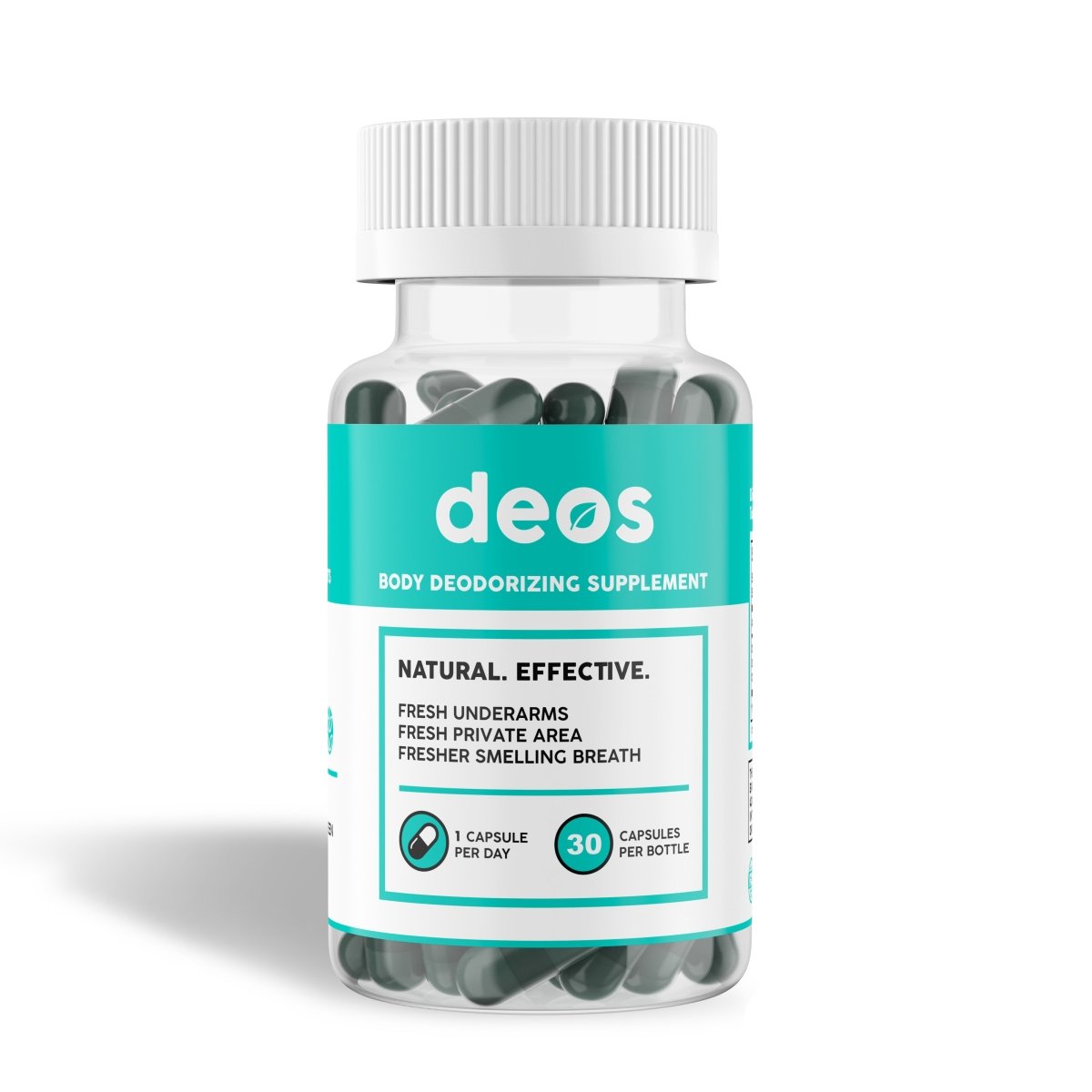 DEOS™ - Desodorante Natural en Cápsulas