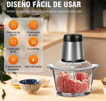 Procesador de Alimentos - Tu mano derecha en cada receta (SOLO EL DE CRISTAL)