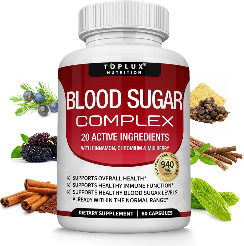 Blood Sugar Complex - Mejora los Niveles de Azúcar en la Sangre