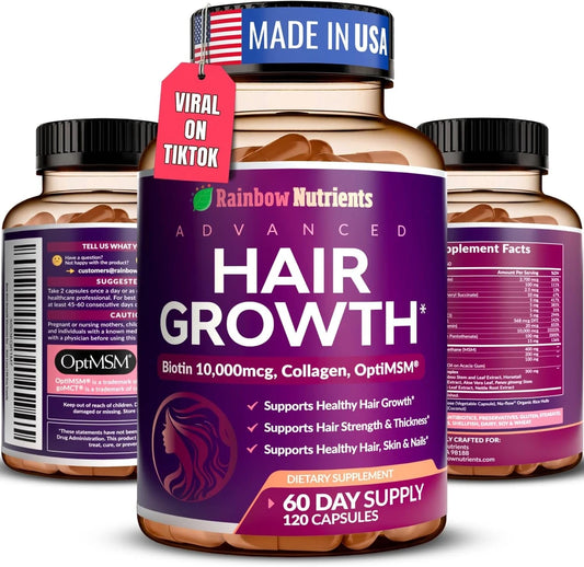 Vitamina Biotina Colageno para Cabello