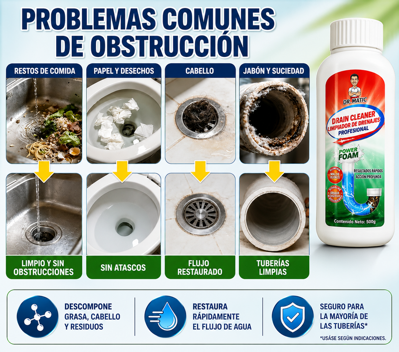 Limpiador de Tuberías