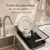 Escurridor de Platos de Acero Inoxidable