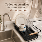 Escurridor de Platos de Acero Inoxidable