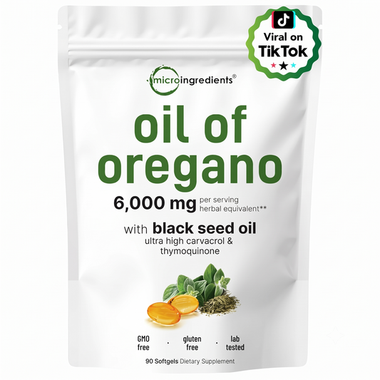 Aceite de Oregano y Semilla Negra - Original 90 cápsulas