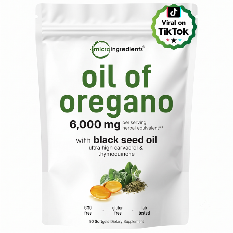Aceite de Oregano y Semilla Negra - Original 90 cápsulas