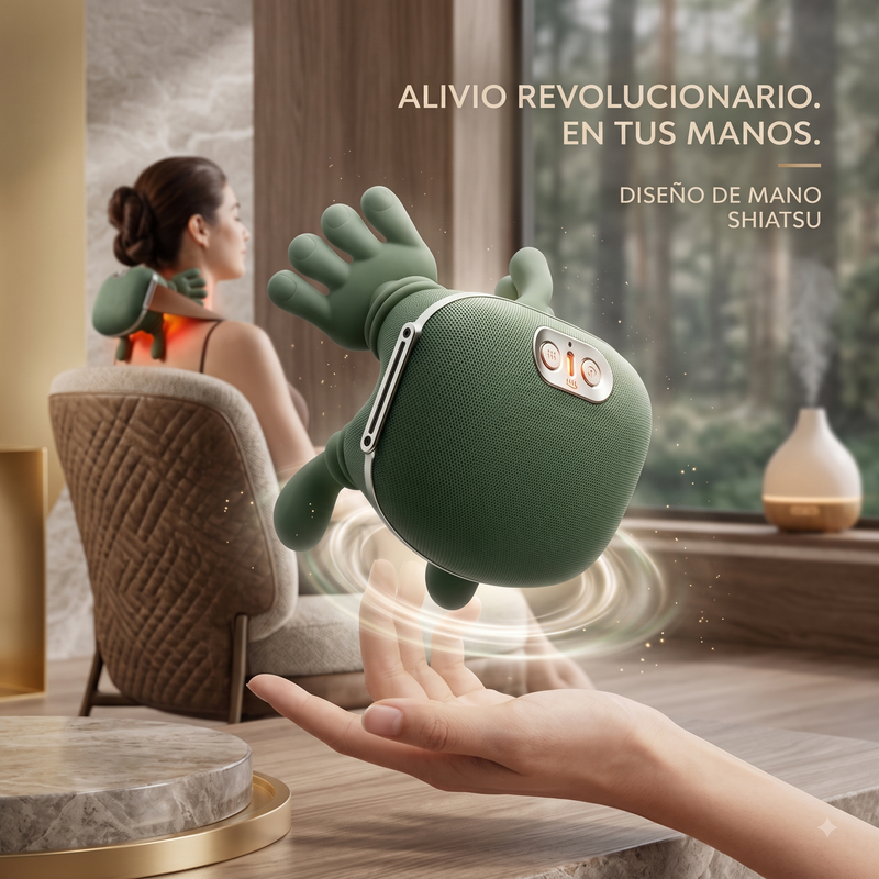 Masajeador Inalámbrico de Cuello HandsOn