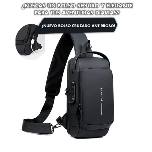 Bolso Manos Libres Antirrobo USB