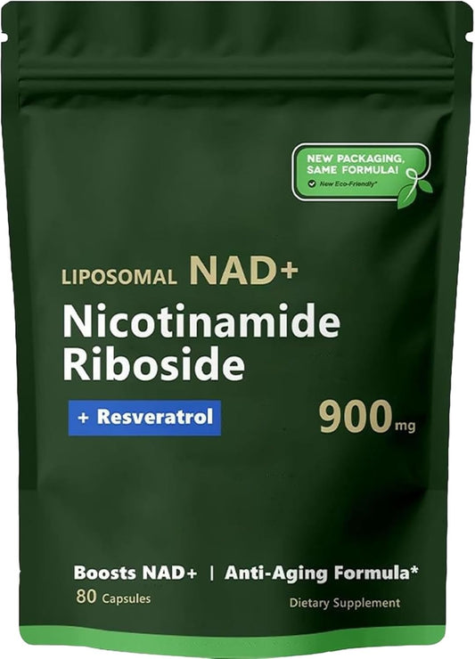 NAD+ Energía y Vitalidad Natural (80 cápsulas)